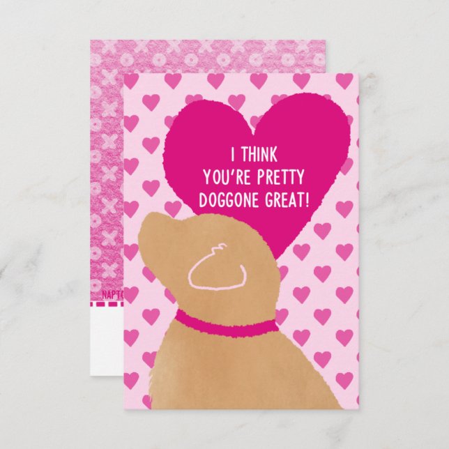 TARJETAS DE SAN VALENTÍN PARA LA ESCUELA DE NIÑOS  (Anverso / Reverso)