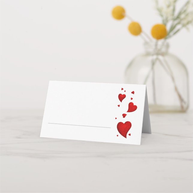 Tarjetas de San Valentín para lugares Fiestas (Anverso)