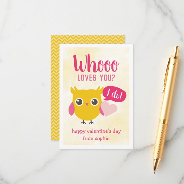 Tarjetas de San Valentín para niños de la escuela  (Anverso/Reverso In Situ)