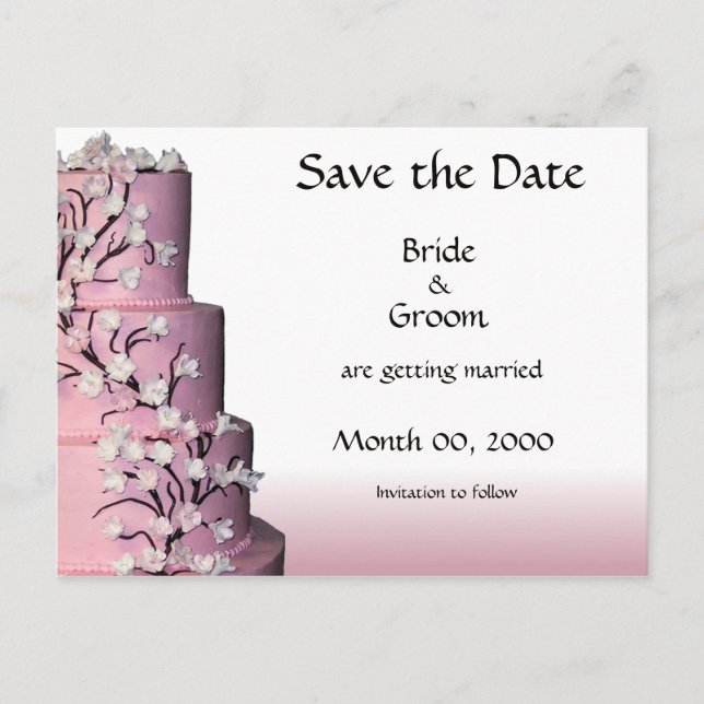 Tarjetas de Save the Date (Anverso)