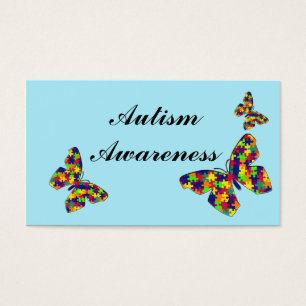 Tarjetas de sensibilización sobre el autismo