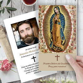 Tarjetas de simpatía de la oración del funeral de 