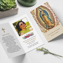 Tarjetas de simpatía funerarias de la Oración Guad