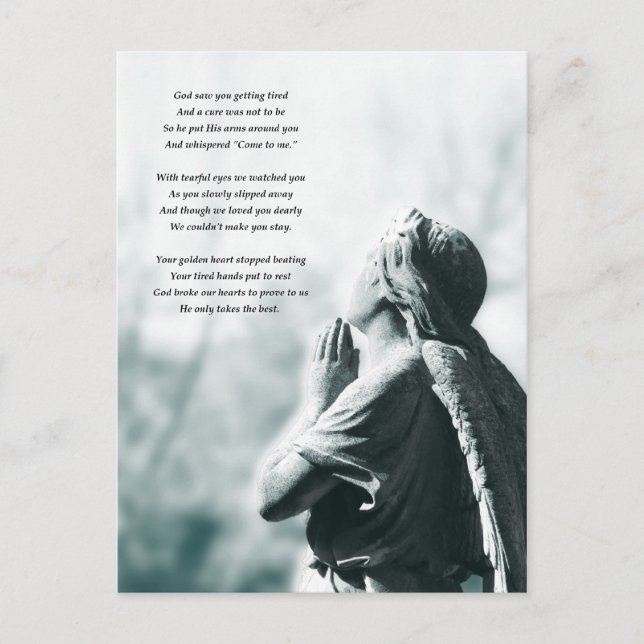 tarjetas de simpatía para la oración de los ángele (Anverso)