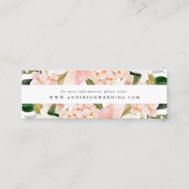 Tarjetas de sitio web de boda florales de primaver