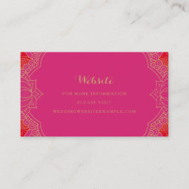 Tarjetas de sitios web elegantes de Mehndi