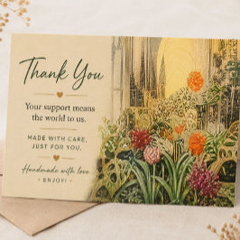 Tarjetas de Sobre de Jardin Botánico de Lujo