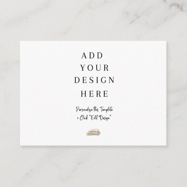 Tarjetas de Sobres de 3,5" x 2,5" (Anverso)