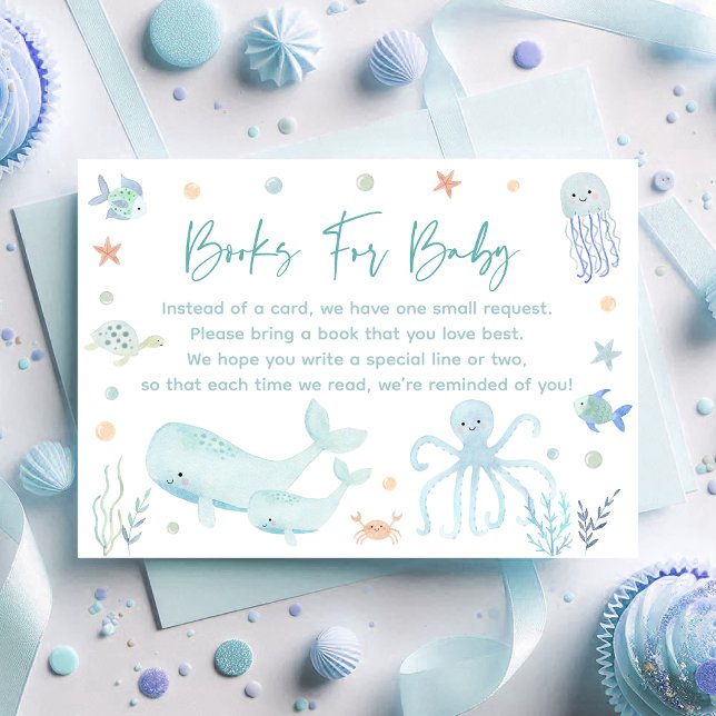 Tarjetas de solicitud de libro de bebés Blue Boy U (Subido por el creador)