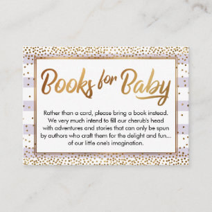 Tarjetas de Solicitud de Libros con Confeti de Ray