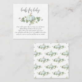 Tarjetas de solicitud de libros de Baby Shower de