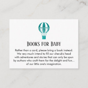 Tarjetas de solicitud de libros de globos aerostát