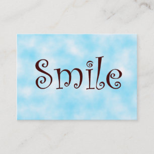 tarjetas de sonrisa