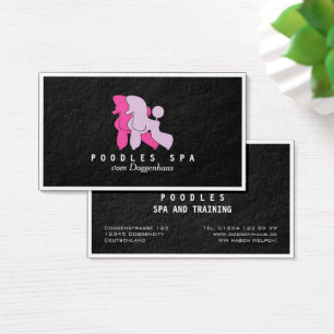 Tarjetas de Spa para Caniches