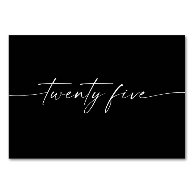 Tarjetas de tabla de guiones minimales elegantes n (Anverso)