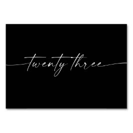 Tarjetas de tabla de guiones minimales elegantes n