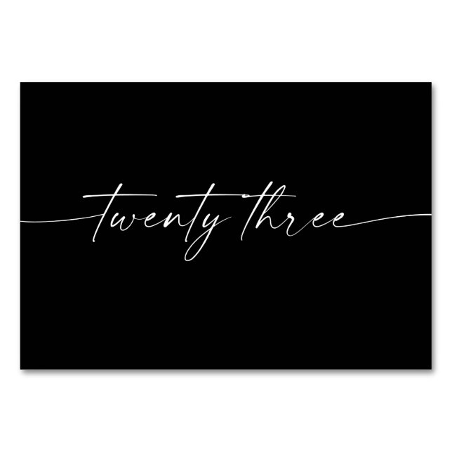 Tarjetas de tabla de guiones minimales elegantes n (Anverso)