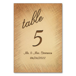 Tarjetas de tabla de números de tabla rusas