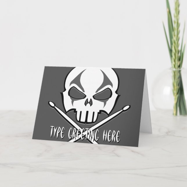 Tarjetas de tambor Metalizado pesadas para Persona (Anverso)