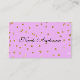 Tarjetas de Tarjeta Personalizadas con Confeti de