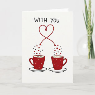 Tarjetas de Tazas de Amor Sincero
