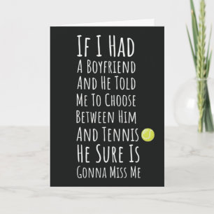 Tarjetas de Tenis para Niñas Chicas Jugadora Hija