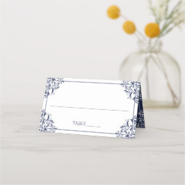 Tarjetas de Tent de Tarjeta de Lugar Elegante - Na