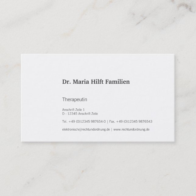 Tarjetas de Terapia (Anverso)