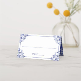 Tarjetas de Toldo de Tarjeta de Lugar Elegante- Na