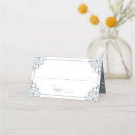Tarjetas de Toldo de Tarjeta de Lugar Elegante- Na