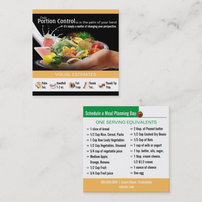 Tarjetas de trabajo de nutrición de entrenamiento (Anverso / Reverso)