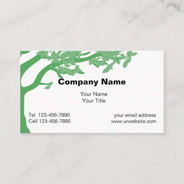 Tarjetas de trabajo Lawn (Anverso)