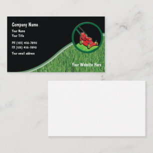 Tarjetas de trabajo Lawn