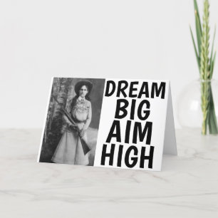 Tarjetas de vaca de cumpleaños Annie Oakley