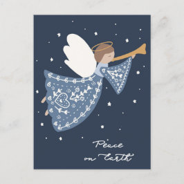Tarjetas de vacaciones Angel Navidades de la Paz e