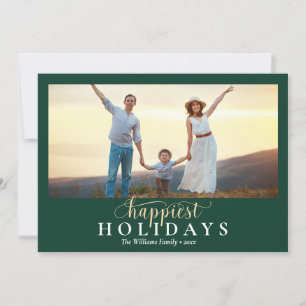 Tarjetas de vacaciones con inserto de foto de las