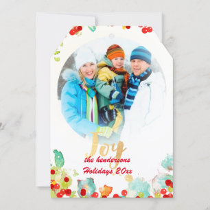 Tarjetas de vacaciones/corona de flores de PixDezi