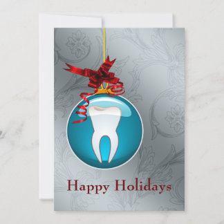 Tarjetas de vacaciones de Dentista Azul