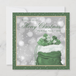 Tarjetas de vacaciones de invierno de Feliz Navida