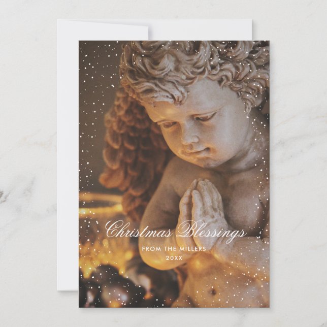 Tarjetas de vacaciones de invierno de Navidades de (Anverso)