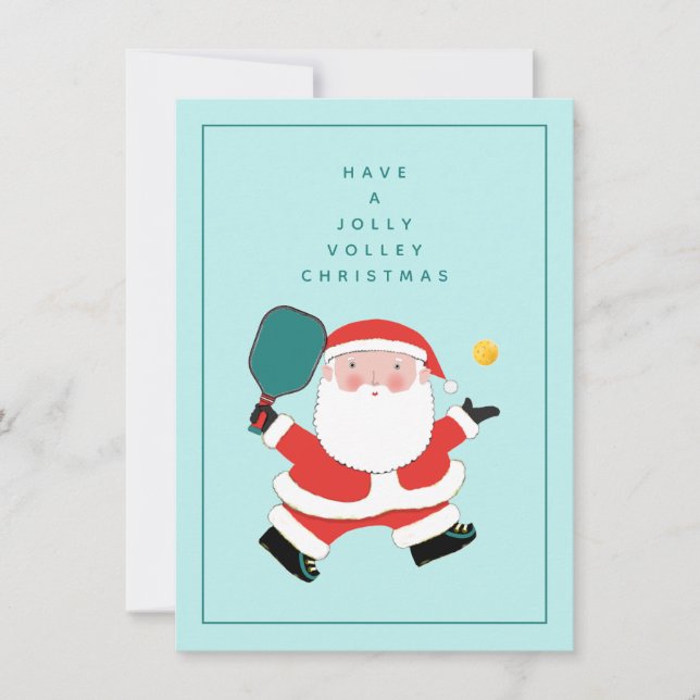 Tarjetas de vacaciones de Navidades de bolas de pó (Anverso)