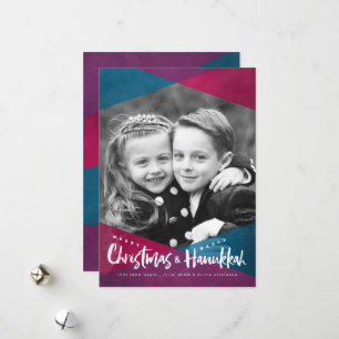 Tarjetas de vacaciones de Navidades interreligioso