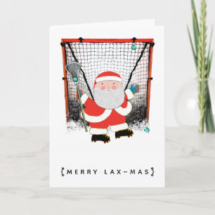 Tarjetas de vacaciones de Navidades Lacrosse
