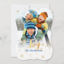 Tarjetas de vacaciones de PixDezines copos de niev