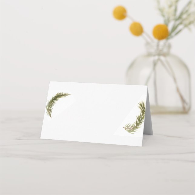 Tarjetas de vacaciones Evergreen Place (Anverso)