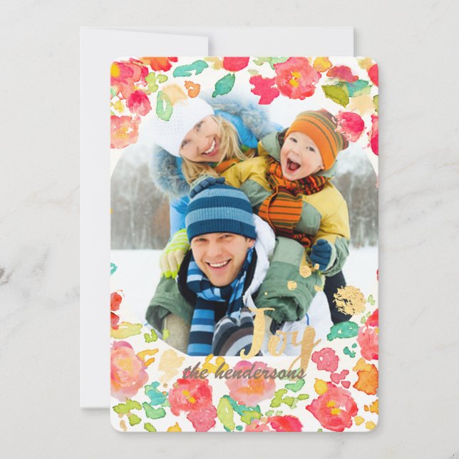 Tarjetas de vacaciones/jardín de la sophie de PixD (Anverso)