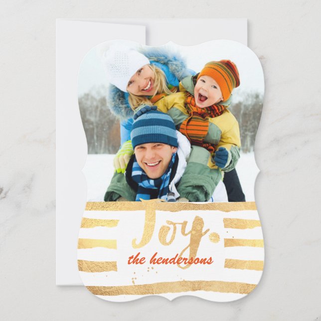 Tarjetas de vacaciones/oro deslumbrantes de PixDez (Anverso)