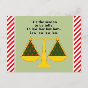 Tarjetas de vacaciones para abogados