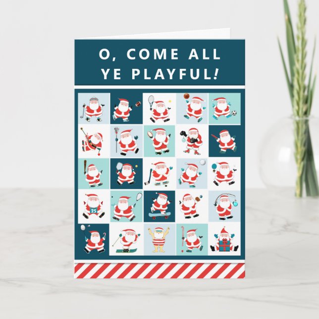 Tarjetas de vacaciones para Navidades de negocios (Anverso)