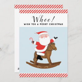 Tarjetas de vacaciones para Navidades ecuestres